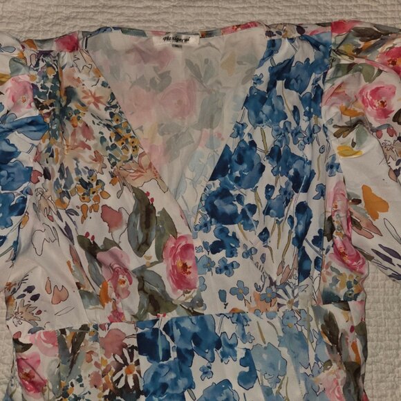 ✨ Maxigerui | Women's floral maxi dress summer fall - Picture 3 of 7